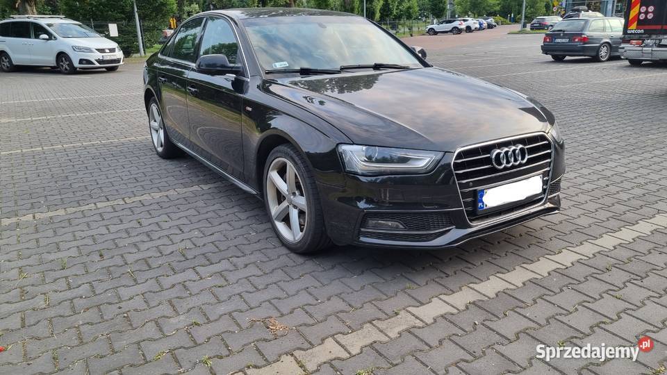 Audi A4 B8 Sedan 20 TFSI S Line skóra 2015r Kraków