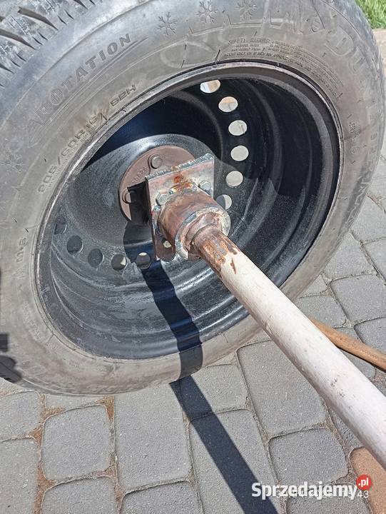 Oś do przyczepki samochodowej Ciekoty sprzedam