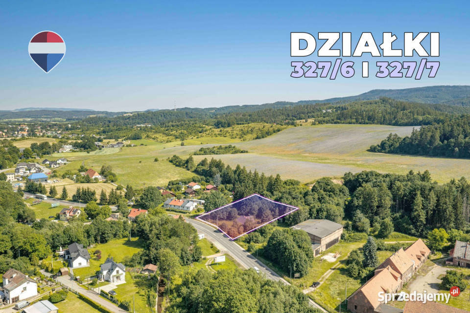 Na sprzedaż 3921 m DK8 z mediami Sprzedaż Jeleniów