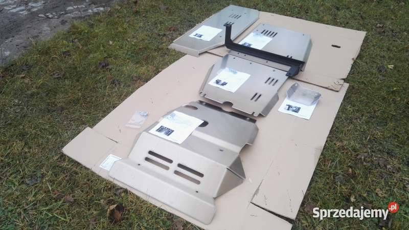 Osłona Osłony SENSORA WYDECHU Aluminiowe Hilux Osłony silnika Pasłęk