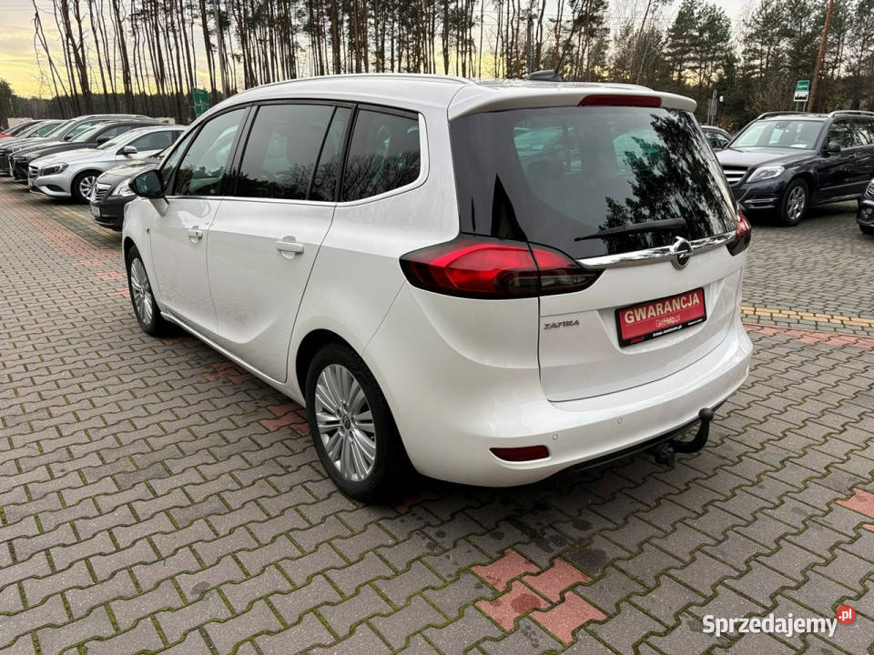 Opel Zafira 14 turbo 140 7 foteli Kamera cofania bluetooth Lipówki