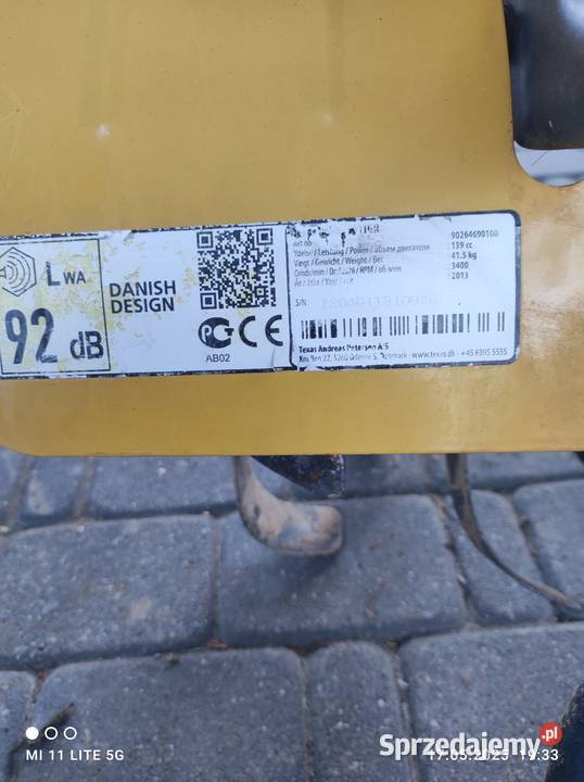 Glebogryzarka spalinowa Krasnystaw