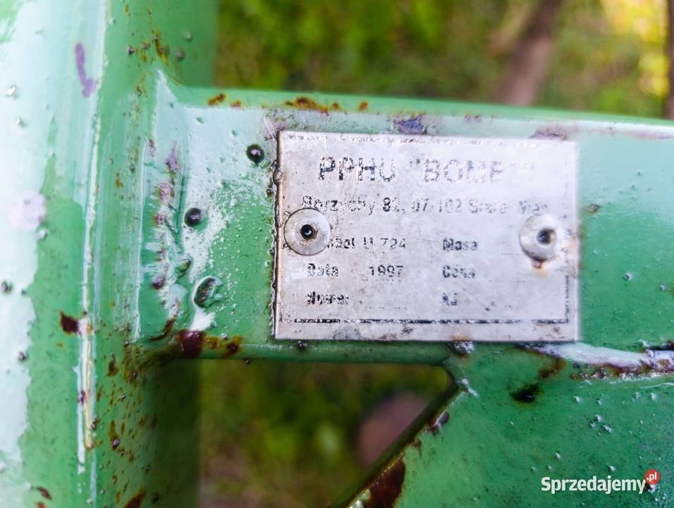 Agregat uprawowy 210 210 2m BOMET siewny Rolnictwo Wólka Abramowska