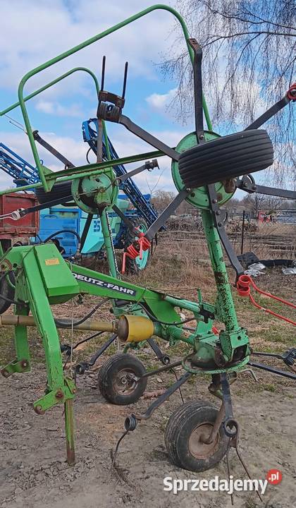 Przewracarka Deutz fahr Jf Stoll zgrabiarka nieuszkodzony Zgrabiarki i przetrząsacze Radzyń Podlaski sprzedam