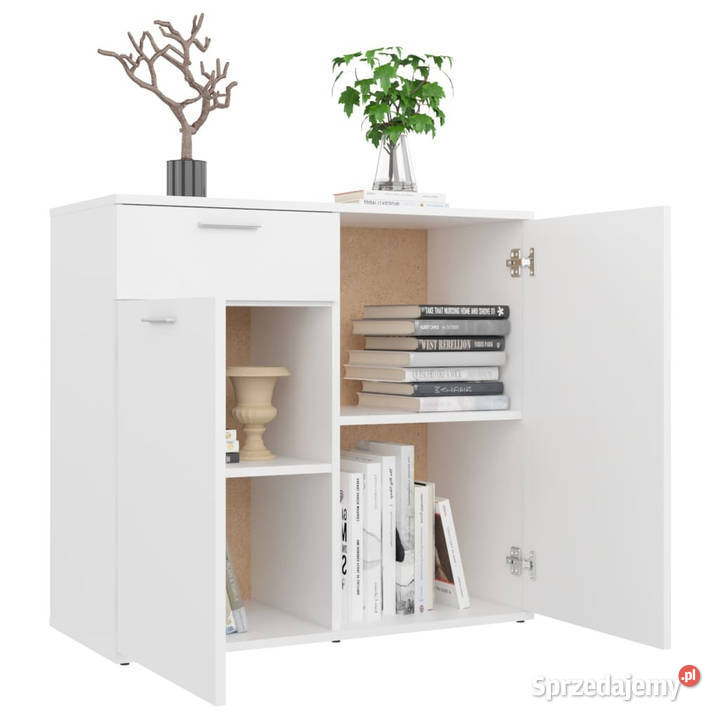 Szafka biała 80x36x75 materiał drewnopochodny Pozostałe Warszawa