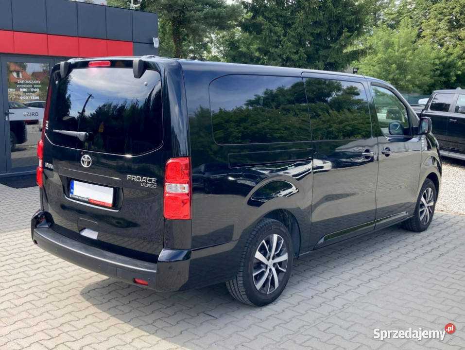 Toyota Proace Verso Salon Polska FV 23 czujnik martwego pola Konstancin-Jeziorna
