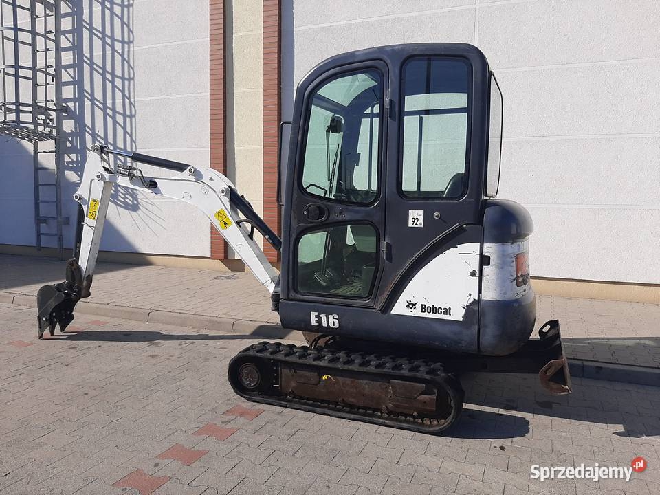 BOBCAT E16 2012 r minikoparka GWARANCJA MOŻLIWY