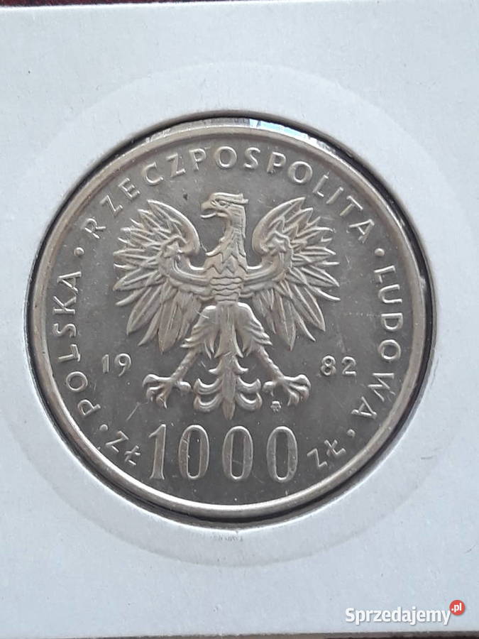 1000 Papież Jan Paweł II 1982 r 7