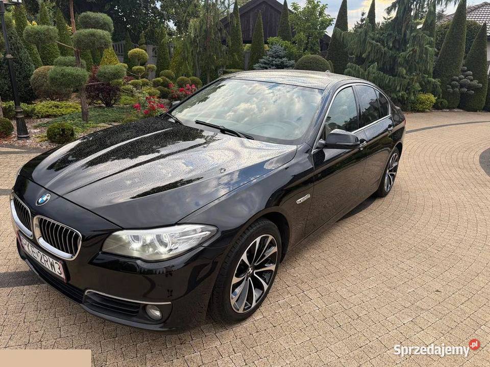 BMW Seria 5 520d xDrive Luxury Line 2016r kupiony w Polsce Krotoszyn