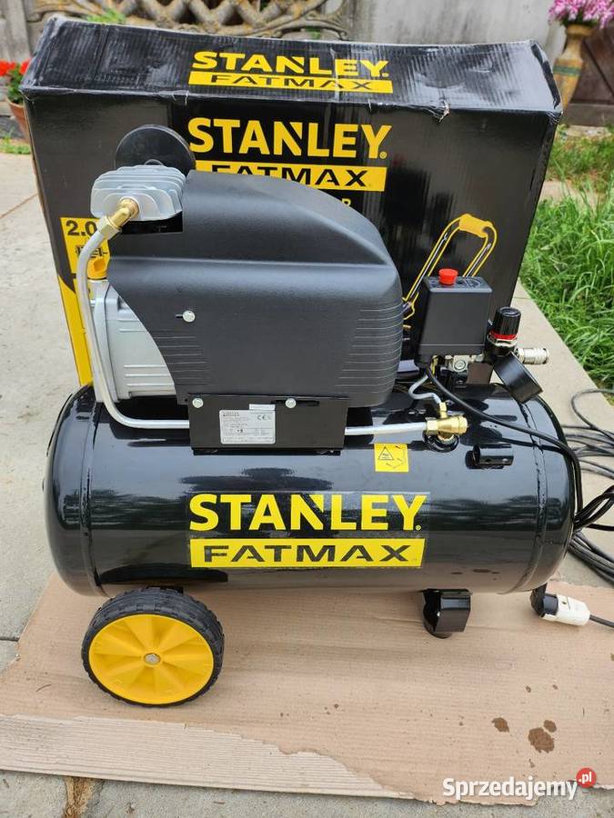 Kompresor Stanley 50 l olejowy metabo airpress Bychawa
