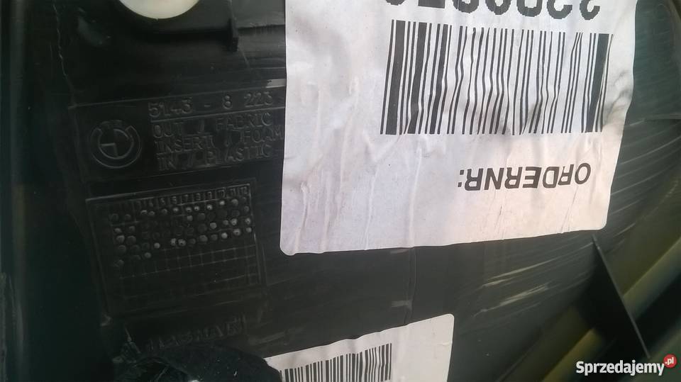 Tapicerka drzwi przednia lewa BMW E46 Coupe