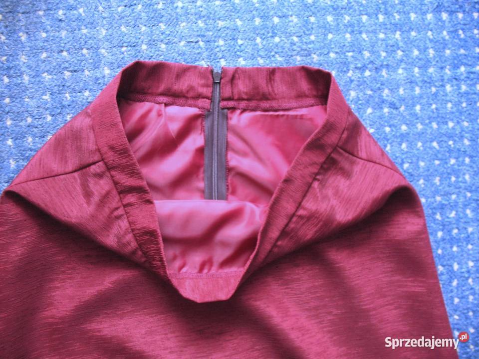 Spódnica bordo maxi 40 L pas 76 Siedlce