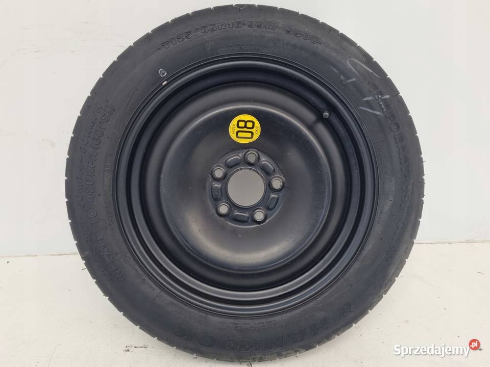 KOŁO DOJAZDOWE Ford C Focus Mk2 II 12585 R16 Chełm