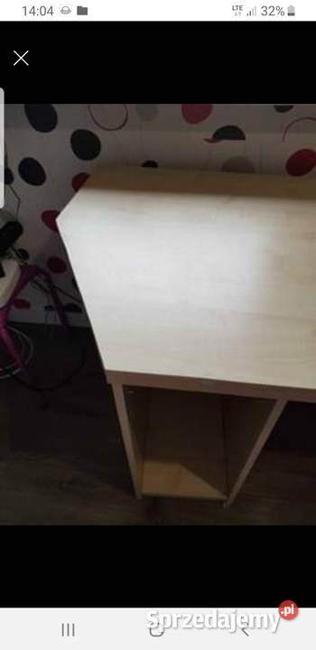 meble komoda słupek z półkami biurko mazowieckie sprzedam