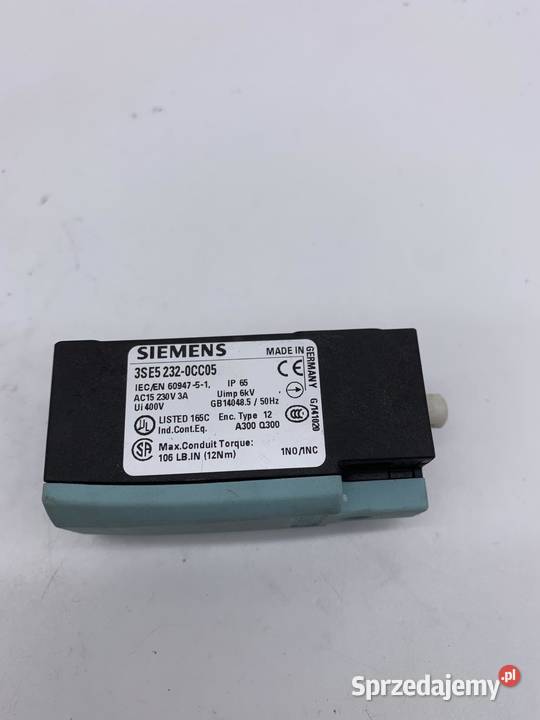 Siemens 3SE5 2320CC05 Wyłącznik krańcowy mazowieckie Warszawa