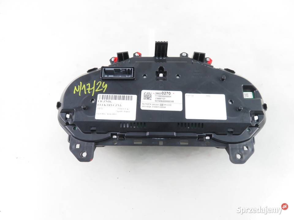 LICZNIK OPEL ASTRA V K 16 CDTi 39030270 Wyposażenie wnętrza