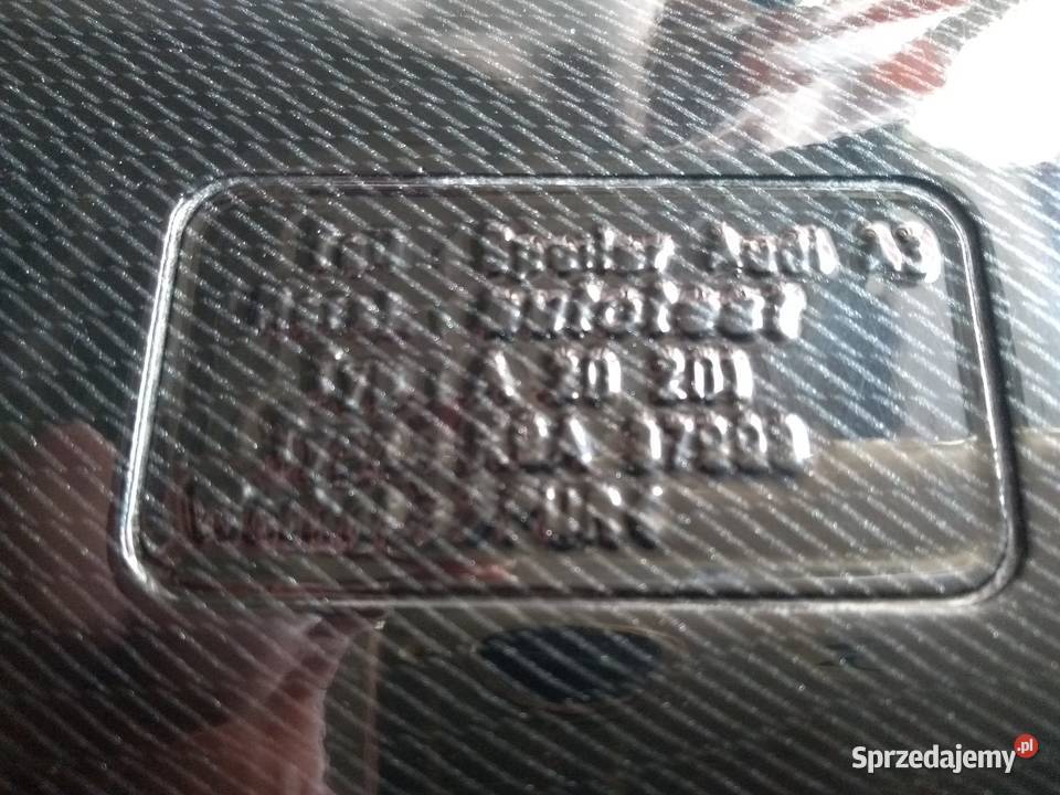 Spoiler Audi a3 8L Oryginał Legnica