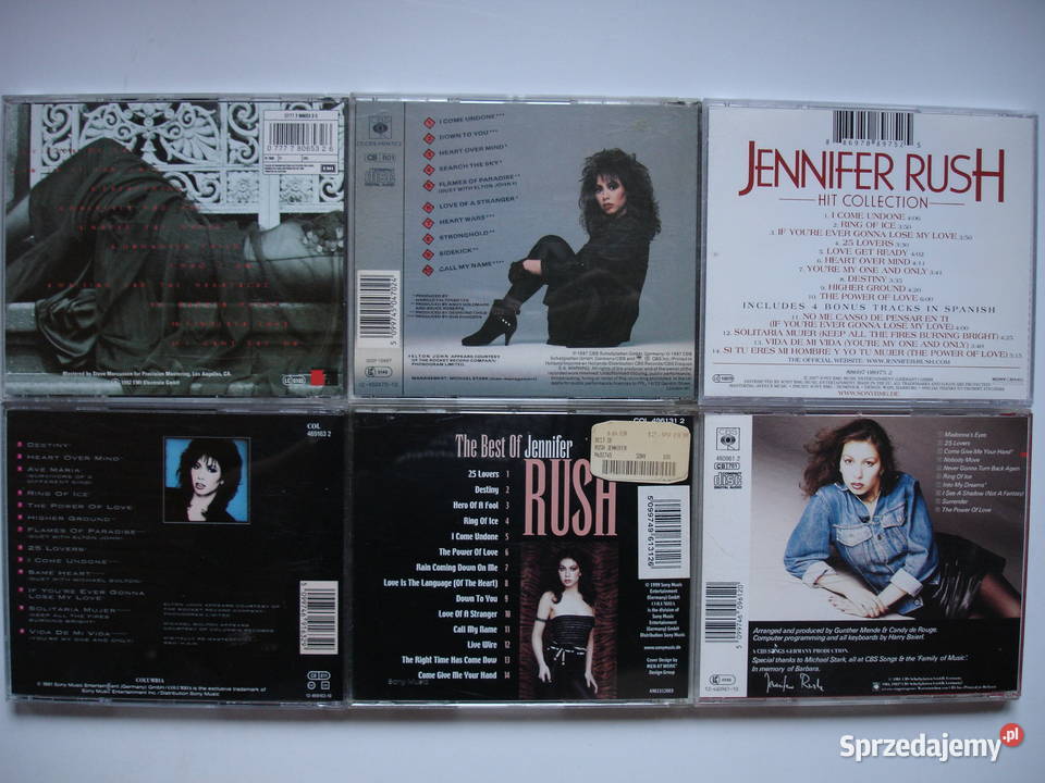 JENNIFER RUSH płyty CD