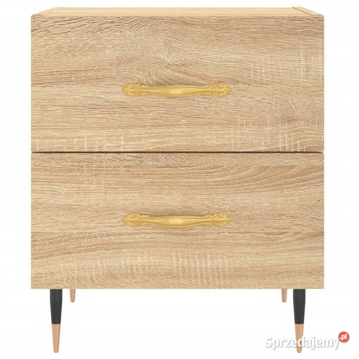 Szafka nocna dąb sonoma 40x35x475 materiał