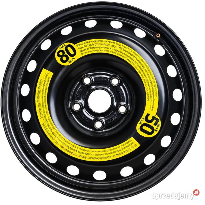 Audi A4 B5 B6 B7 A6 A8 felga dojazdowa R17 5x112 Średnica 17" lubuskie Dobiegniew