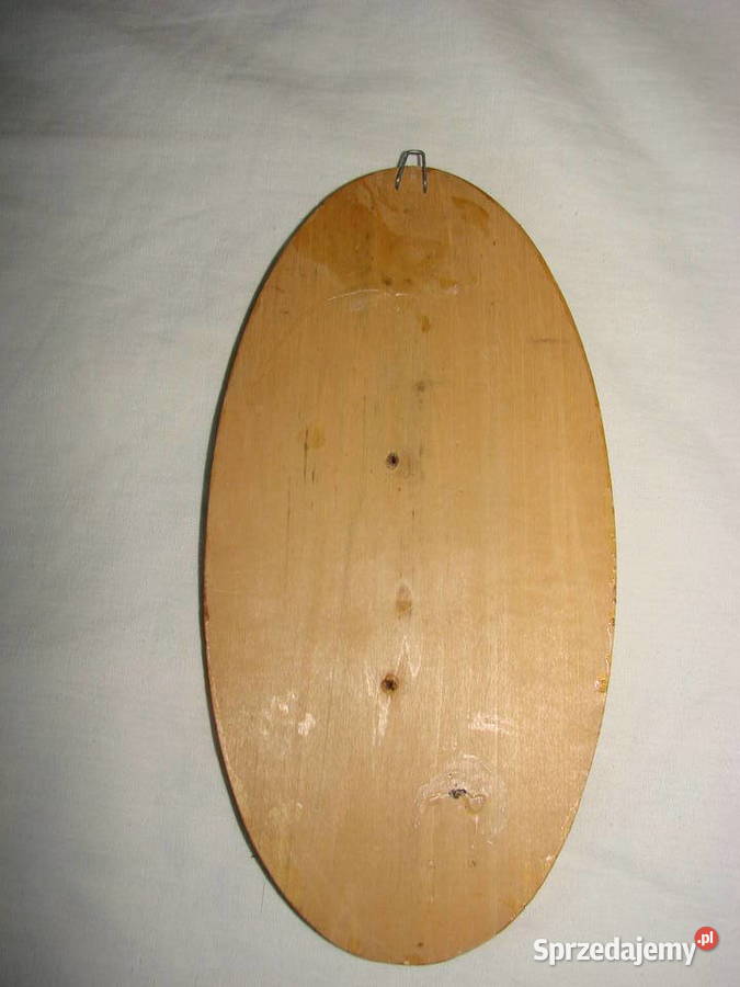 kosciół Wang w Bierutowicach pirografia PRL Pruszcz Gdański sprzedam