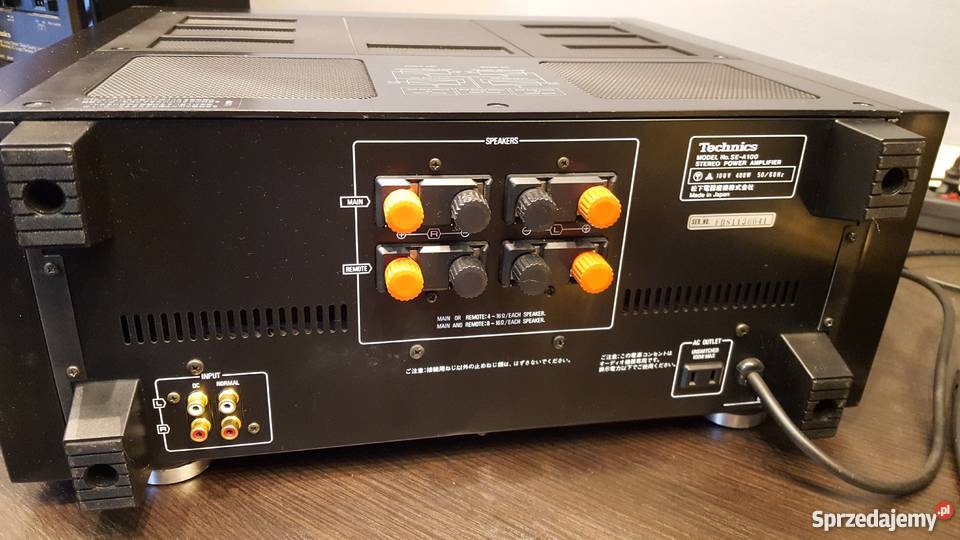 Wzmacniacz końcówka mocy Technics SEA100 Lewin Kłodzki