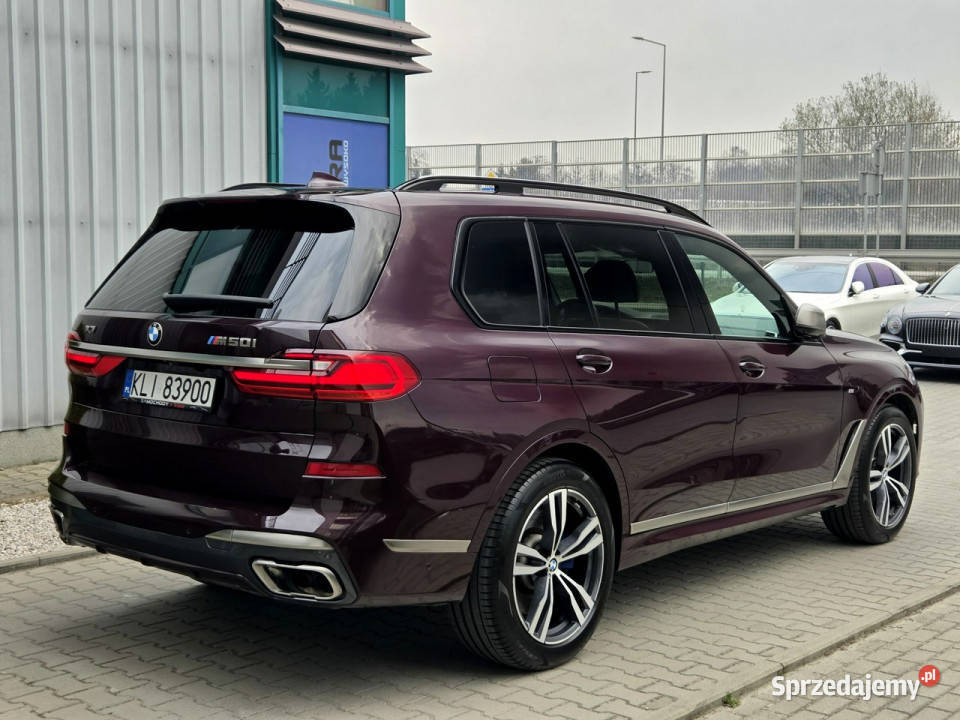 BMW X7 M50i Individual Executive Drive hak masaż bluetooth Węgrzce