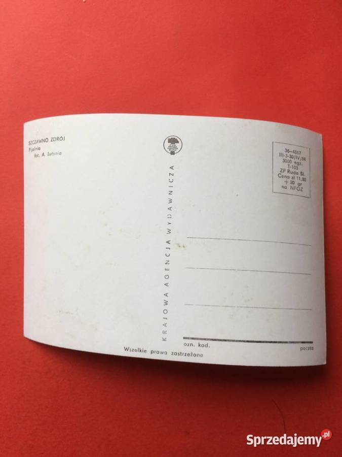 2648 Widokówka Szczawno Zdrój zachodniopomorskie Szczecin