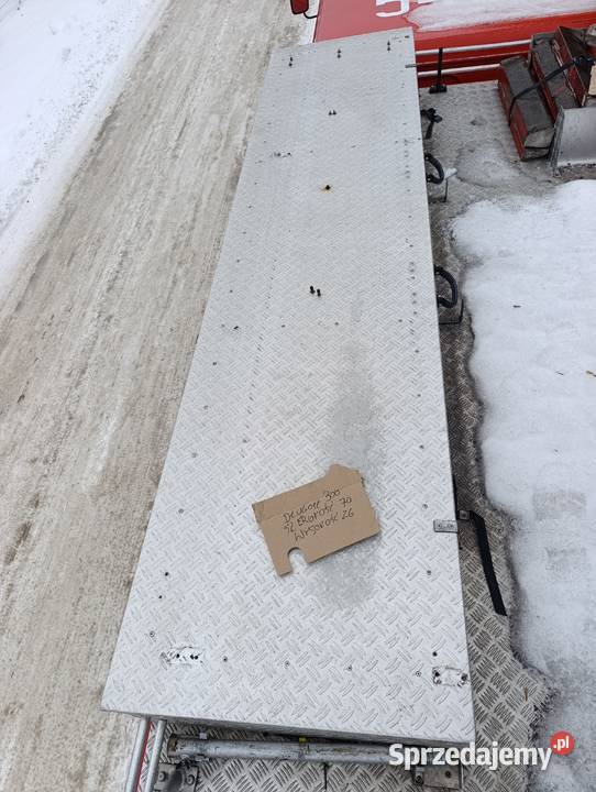 Skrzynia dachowa aluminiowa straż OSP Nasielsk