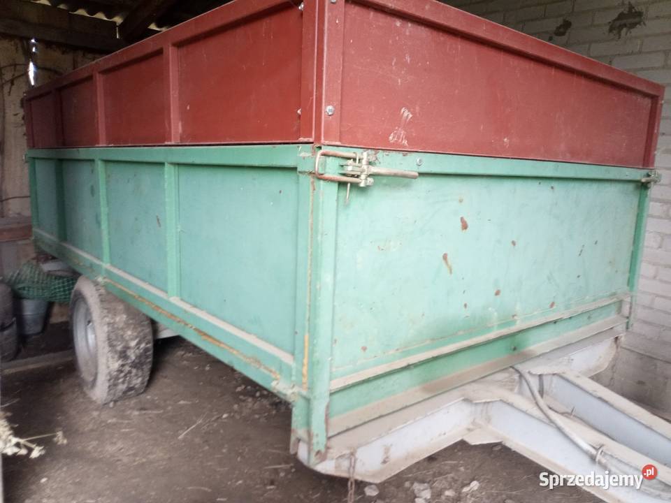 Przyczepa wywrotka 4t jednoosiowa lubelskie Lublin