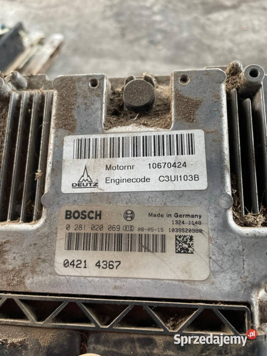 Moduł silnika Deutz fahr Merlo Bosch 0281020069 Jastrzębniki sprzedam