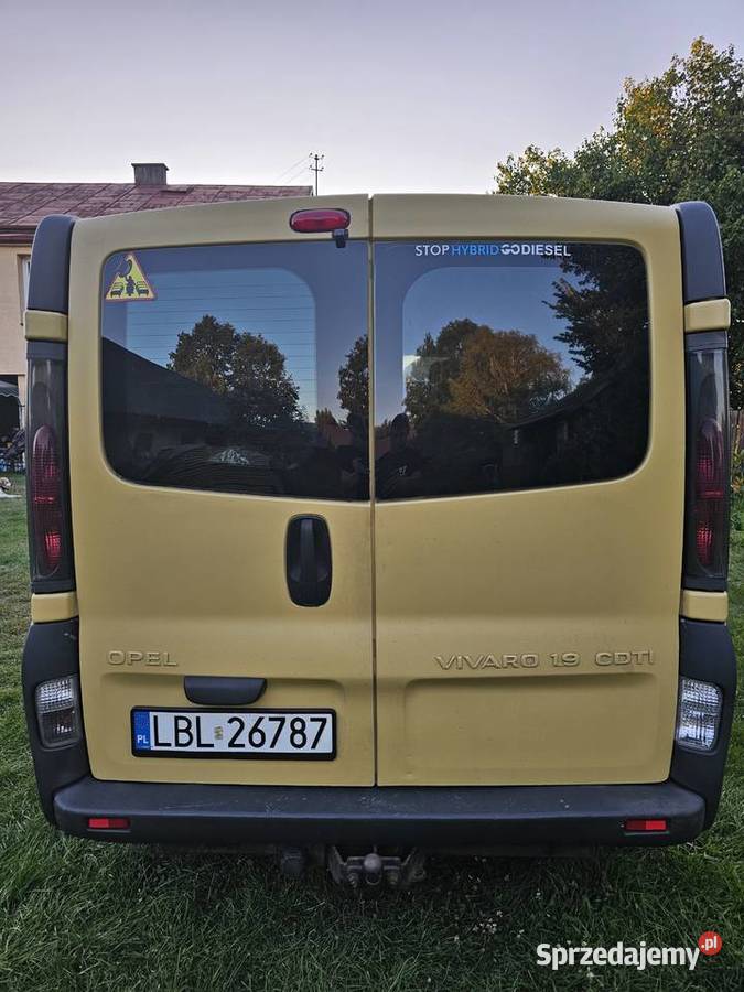 Opel Vivaro Long 19 CDTI Klima Hak L2H1 140 koni Biłgoraj