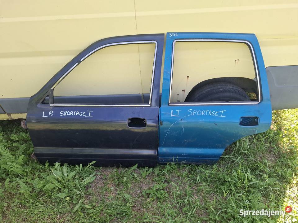 KIA SPORTAGE I drzwi lewe przód tył zdrowe 9302r Drzwi Kielce sprzedam