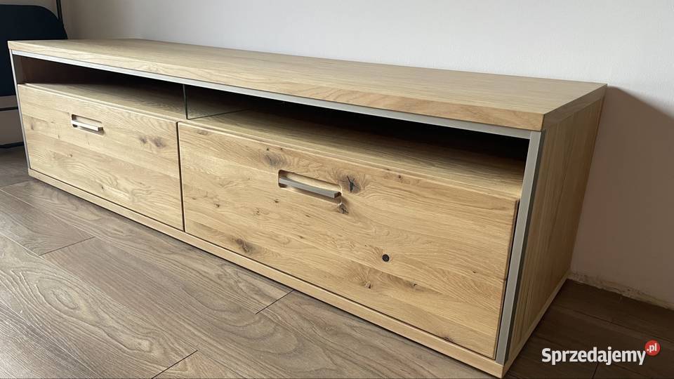 Szafka komoda RTV Dąb bianco 180 Bogatynia sprzedam