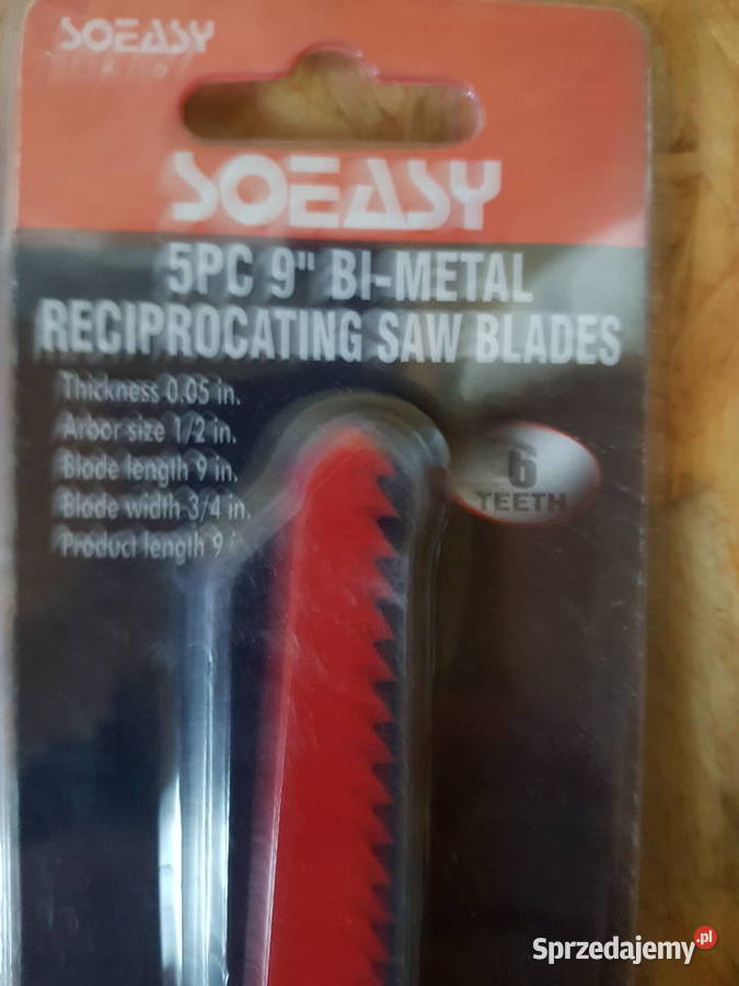 BRZESZCZOT DO PIŁY SZABLASTEJ NOŻE LISI OGON 5 Głogowa