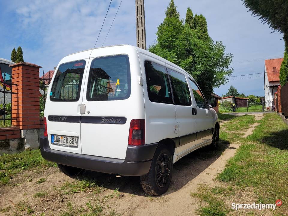 Citroen Berlingo 19 D osobowy z Niemiec 71KM warmińsko-mazurskie Michałki