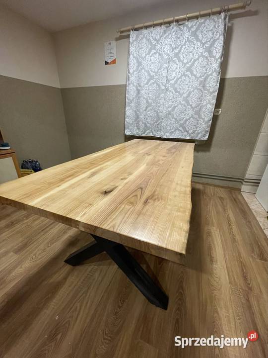 Stół z litego drewna Jesion Nieregularne 76cm Nowy Targ