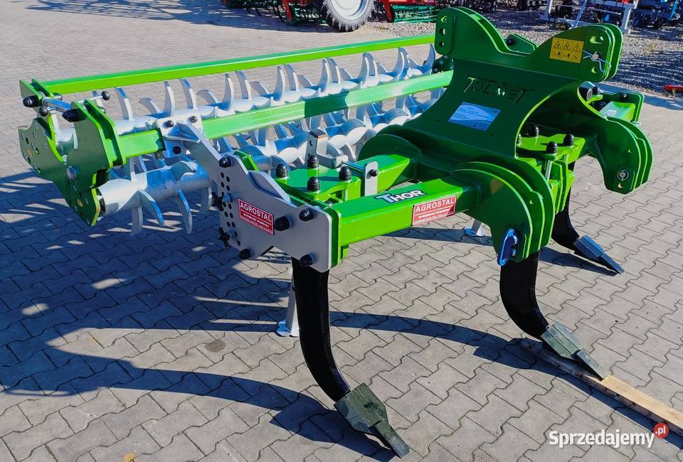 Głębosz TOLMET THOR 3 zęby wał mulczujący Głębosze lubelskie Wola Różaniecka