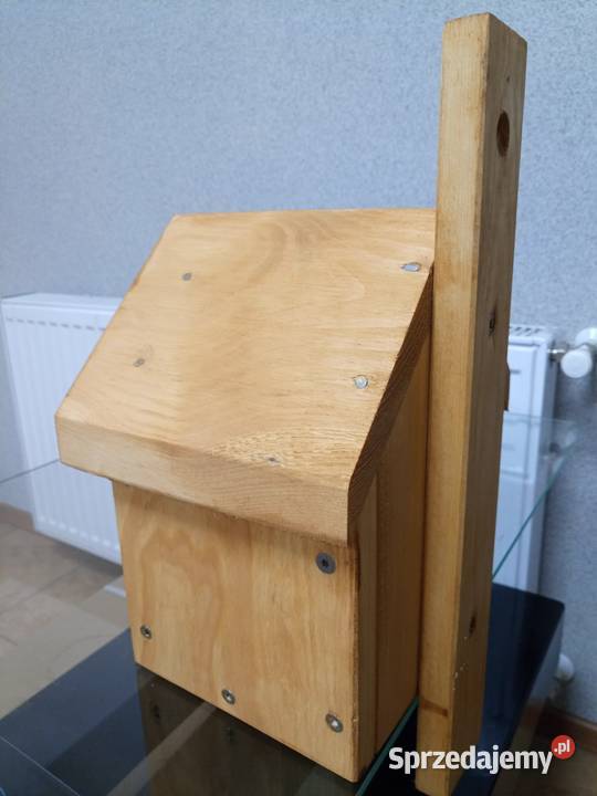 Budka domek lęgowy ptaków solidny mocny lite wielokolorowy