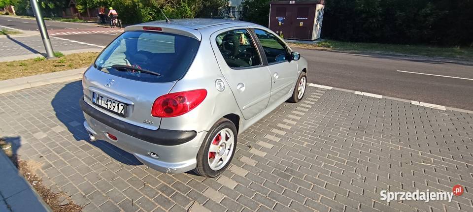 Peugeot 206 14 benzyna manualna Warszawa
