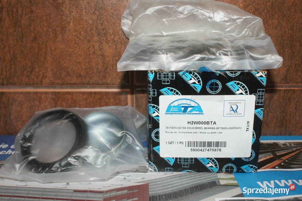 Zestaw łożyska koła tył LP AUDI VW GOLF 23 osobowe mazowieckie Białobrzegi