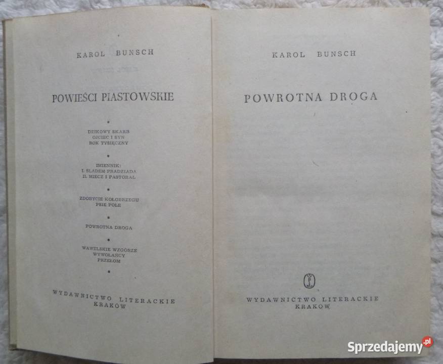 Powrotna droga Karol Bunsch Warszawa