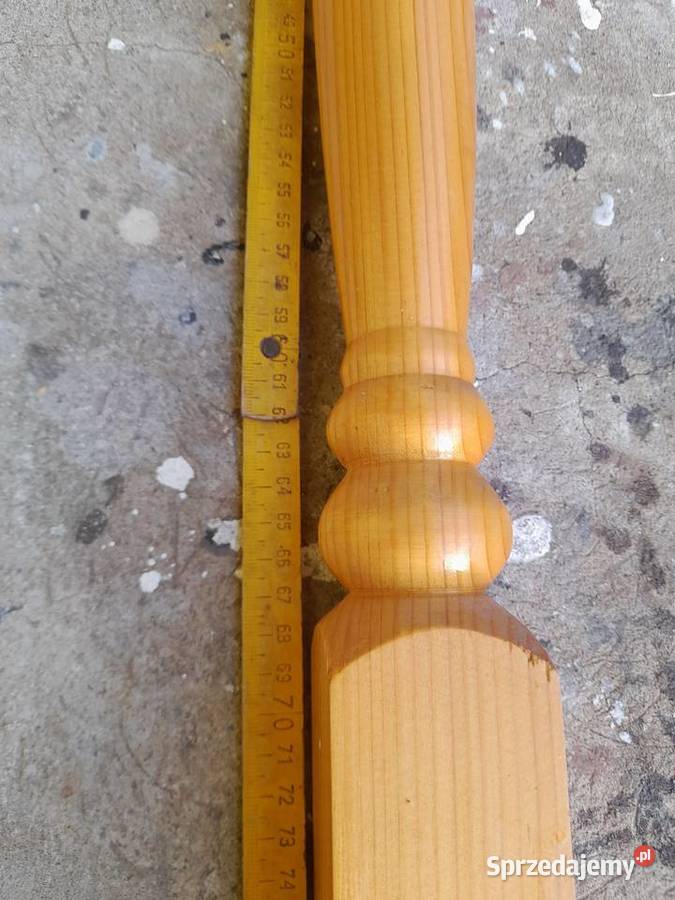 Tralki świerkowe sosnowe na barierki Fugasówka