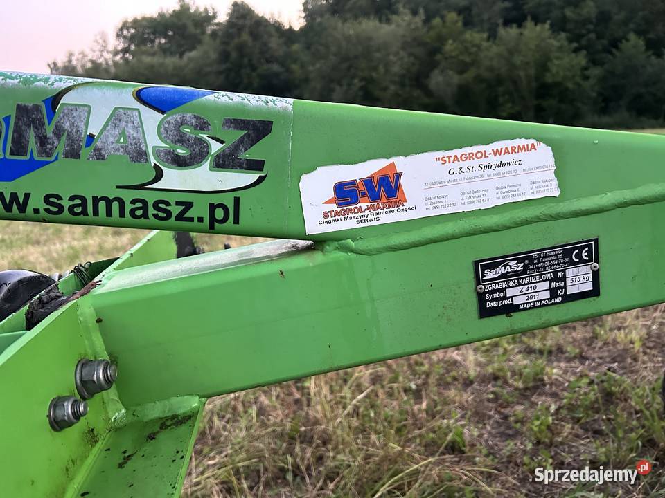 Sprzedam zgrabiarke zgrabiarka karuzelowa Samasz Nowy Sącz