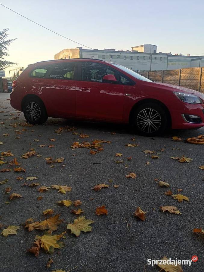 Opel Astra J 14 benzyna turbo poduszka powietrzna Piekoszów