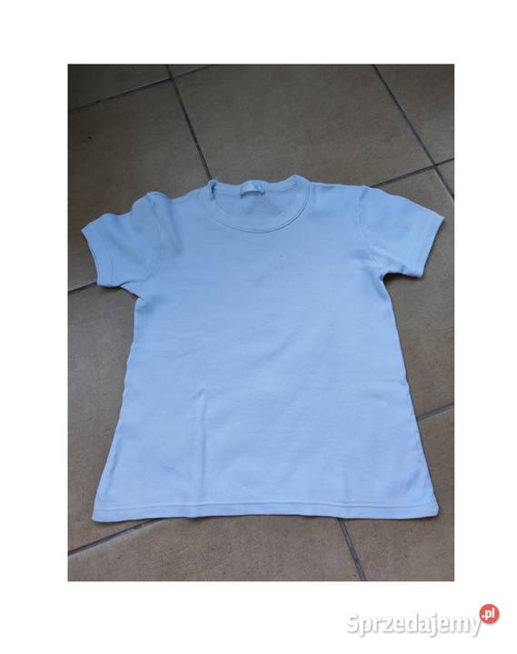 biały top tshirt dziecięcy top koszulka do uniseks Kielce sprzedam
