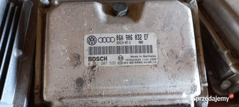06A906032EF komputer sterownik silnika vw audi osobowe