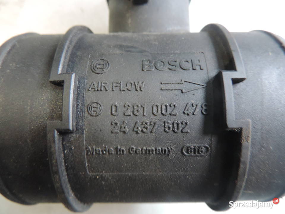 PRZEPŁYWOMIERZ Opel Zefira A 20DTI Układ elektryczny Nowy Sącz