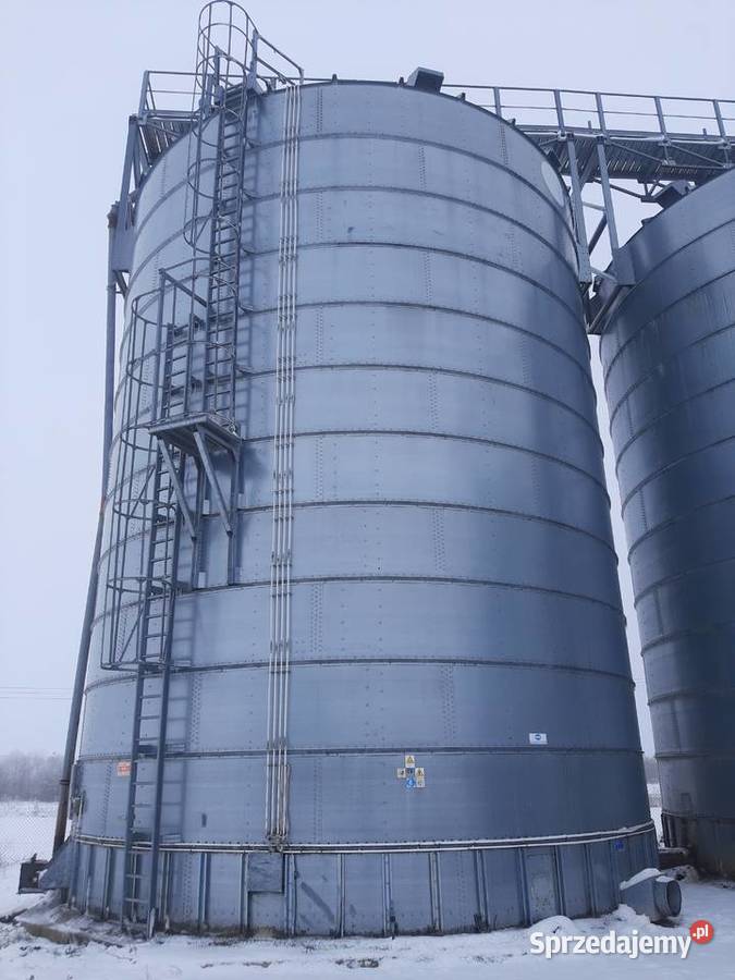 Silos BIN 500 płaskodenny bateria Stańkowo