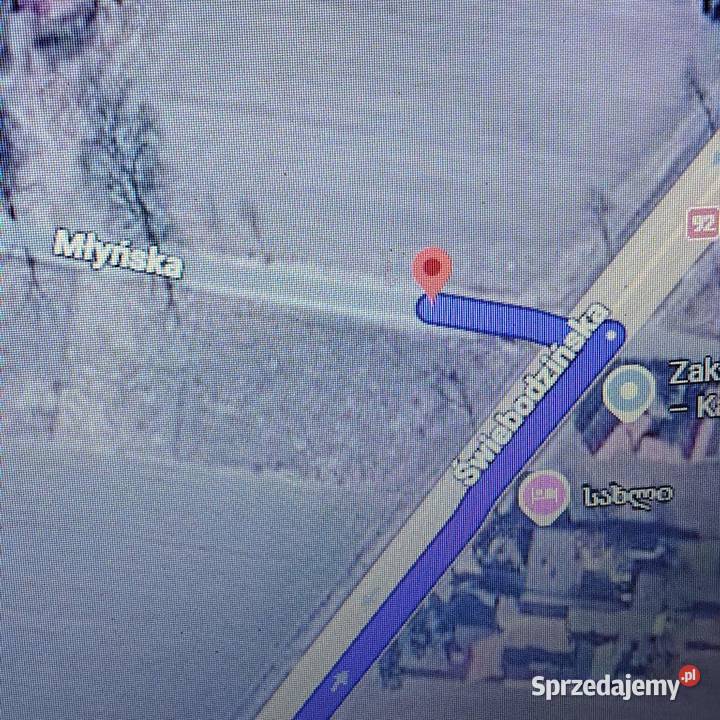 Wydzierżawię Działkę Usługowo Handlowa 2528m2 40m Wynajem wielkopolskie Nowy Tomyśl